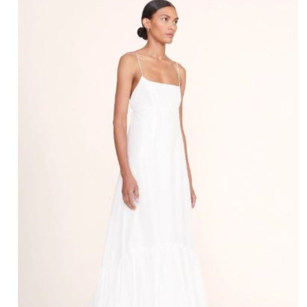 Staud - Florence Dress White